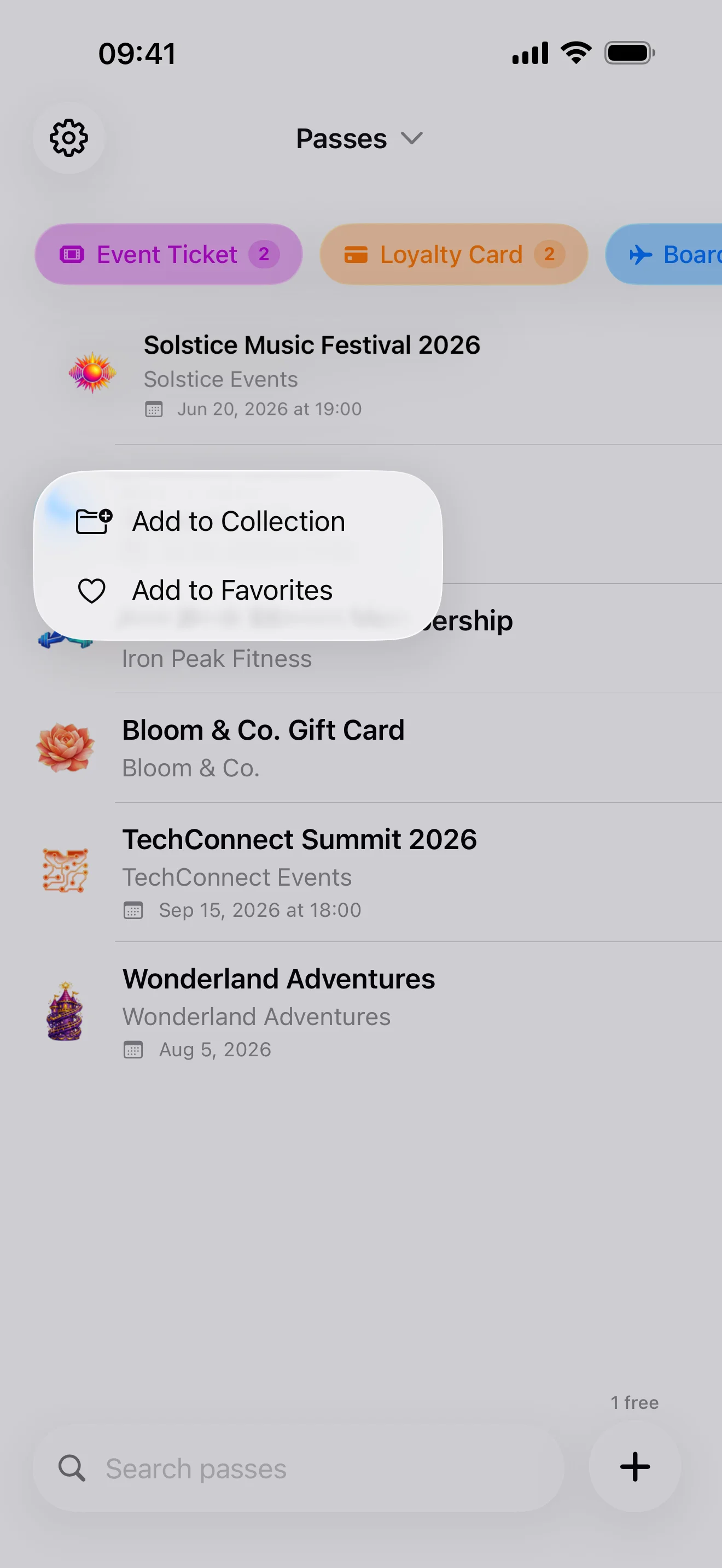 Context Menu