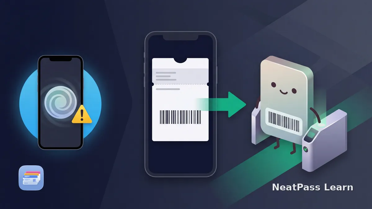 Add an Event Ticket Screenshot to Apple Wallet