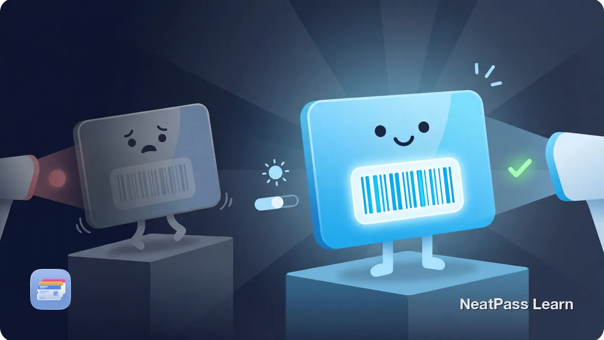 Apple Wallet Brightness and Barcode Scanning Tips