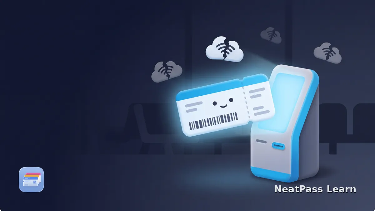 Use a Boarding Pass Offline in Apple Wallet