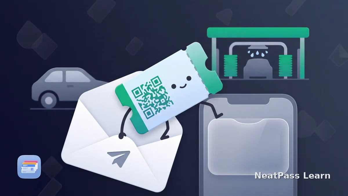 Add a Car Wash QR Code to Apple Wallet