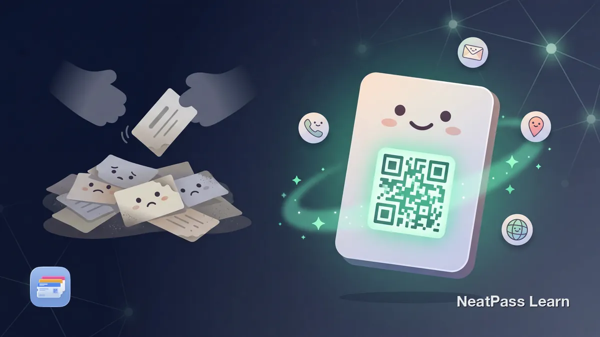 Digital Business Card in Apple Wallet: No App Needed