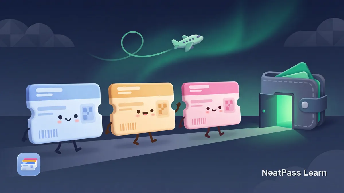 SAS, Norwegian, Finnair: Apple Wallet Boarding Pass