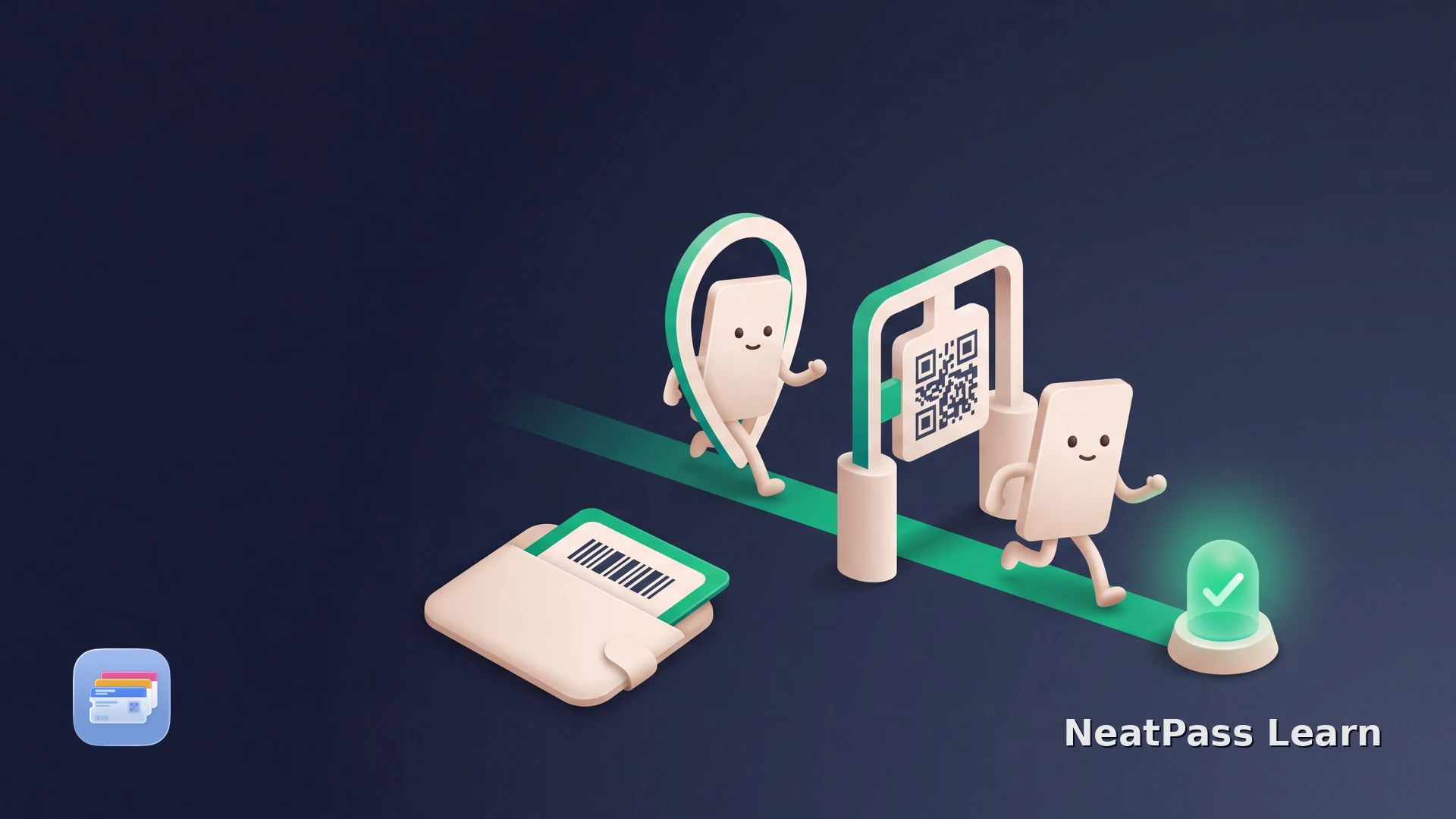 A fitness pass completes a location and QR check-in beside a separate static venue card