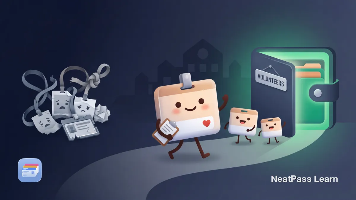 Add Volunteer Badge to Apple Wallet for Instant Check-In